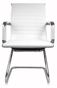 ADK Trade s.r.o. Konferenční židle ADK Deluxe Skid, bílá