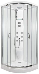 ARTTEC BRILIANT NEW - masážní sprchový box model 5 grape + termo