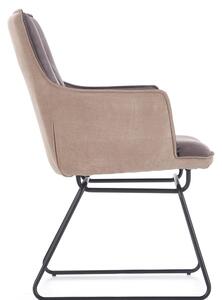 Halmar Jídelní židle K271, tmavě šedá