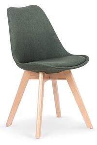 Halmar Jídelní židle K303, tmavě zelená