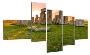 Moderní obraz - Stonehenge (150x85cm)