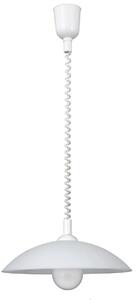 Rabalux 4780 Round Skleněný lustr | E27 | Bílá - r-4780