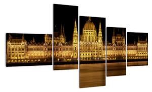 Budova parlamentu - Budapešť (150x85cm)
