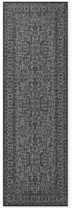 NORTHRUGS Běhoun Duet Kona Black/White - na ven i na doma - 80x250 cm
