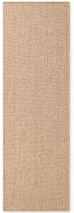 NORTHRUGS Běhoun Duet Kona Beige/White - na ven i na doma - 80x250 cm