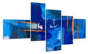 Moderní abstraktní obraz na stěnu (150x85cm)