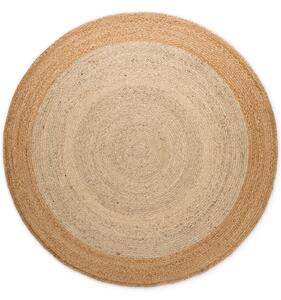 Hanse Home Kusový koberec Jutta Natur Ivory/Gold kruh - 100x100 cm