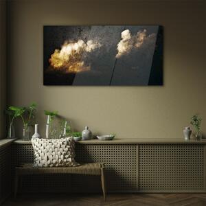 Obraz na skle Obraz na skle Abstrakce mraky