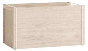 Dřevěný úložný box Storage "Warm Grey" MOEBE