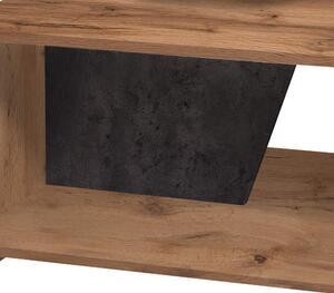 Konferenční stolek LUXUS dub wotan/beton