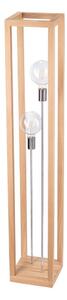 Spot-Light 51528274 - Stojací lampa KAGO 2xE27/60W/230V matný dub