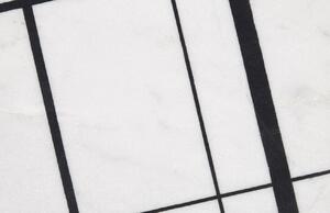 Bílé mramorové servírovací prkénko Kave Home Tahina 30 x 23 cm