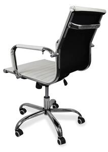 ADK TRADE s.r.o. Kancelářská židle ADK Deluxe, bílá