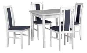 Jídelní set 1+4 stůl MAX 9 + židle BOS 14
