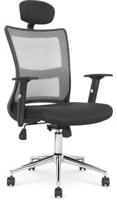 Halmar Kancelářská židle NEON, černá/šedá