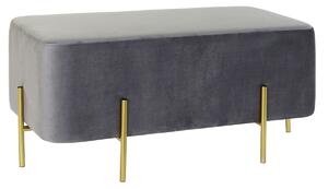 DKD Home Decor Zlato-šedá stolička 91 x 46,5 x 42 cm