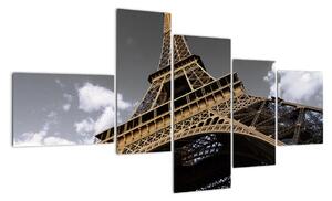 Eiffelova věž - obraz (150x85cm)