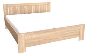 Postel LILI Šířka 160 cm, Dub sametový