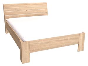 Postel SENTA Dvoulůžko 120 x 200, Dub sametový