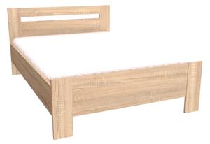 Postel MONTY Šířka 140 cm, Dub sametový