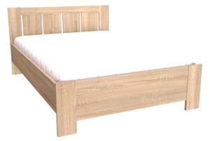 Postel LILI Šířka 140 cm, Dub sametový