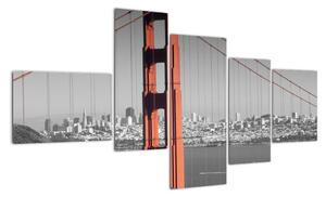Golden Gate Bridge - obrazy (150x85cm)