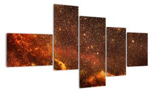 Vesmírné nebe - obraz (150x85cm)