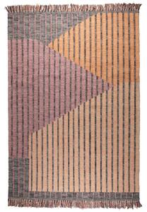 Oranžovo-růžový bavlněný koberec DUTCHBONE HAMPTON 160 x 230 cm