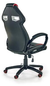 Halmar Herní židle HONOR, černá/červená