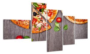 Pizza - obraz (150x85cm)