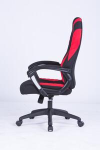 Halmar Herní židle SHERIFF, černá/červená