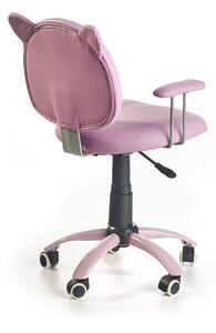 Halmar Dětská židle Kitty, růžová