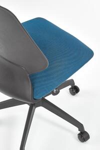 Halmar Dětská židle Gravity, černá/modrá