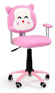 Halmar Dětská židle Kitty, růžová