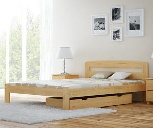 MAGNAT postel Sara 120x200 s roštem - masiv borovice