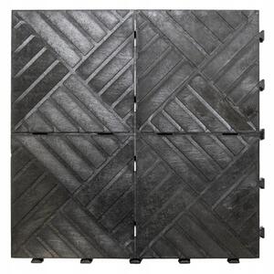 Multy Home Gumová dlaždice EXTREME SOLID 45 x 45 cm, černá