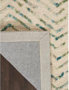 Ručně tkaný vlněný koberec se strukturovaným povrchem Colorado