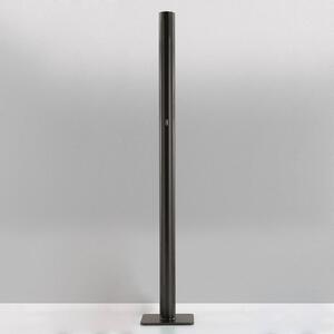 Artemide Ilio - stojací lampa LED, App černá 3000K, stmívatelný, Černá, Obývací pokoj / jídelna, Hliník, Design