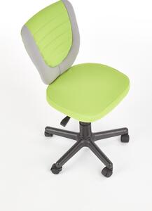 Halmar Dětská židle Toby, šedá/zelená