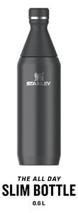 Černá nerezová lahev 600 ml All Day Slim – Stanley