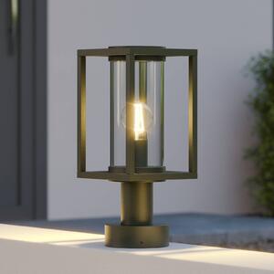 Podstavné svítidlo Lucande Ferda, 37 cm, antracit, IP44