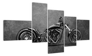 Obraz motorky (150x85cm)