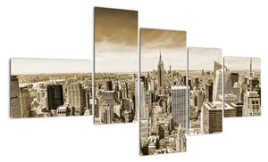 Panorama New York, obraz (150x85cm)