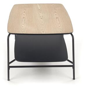 Halmar Konferenční stolek Genua 2, jasan/černý