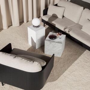 Audo CPH Bílý mramorový noční/odkládací stolek AUDO PLINTH 40 x 40 cm