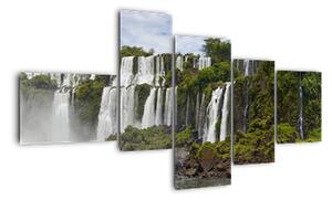 Panorama vodopádů - obrazy (150x85cm)