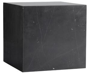 Audo CPH Černý mramorový noční/odkládací stolek AUDO PLINTH 40 x 40 cm