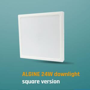 Hranaté stropní LED svítidlo ALGINE 24W
