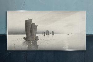 Obraz na skle Obraz na skle Asie moře lodí obloha