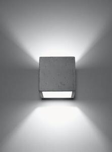 Ručně vyrobené nástěnné svítidlo z betonu Geo